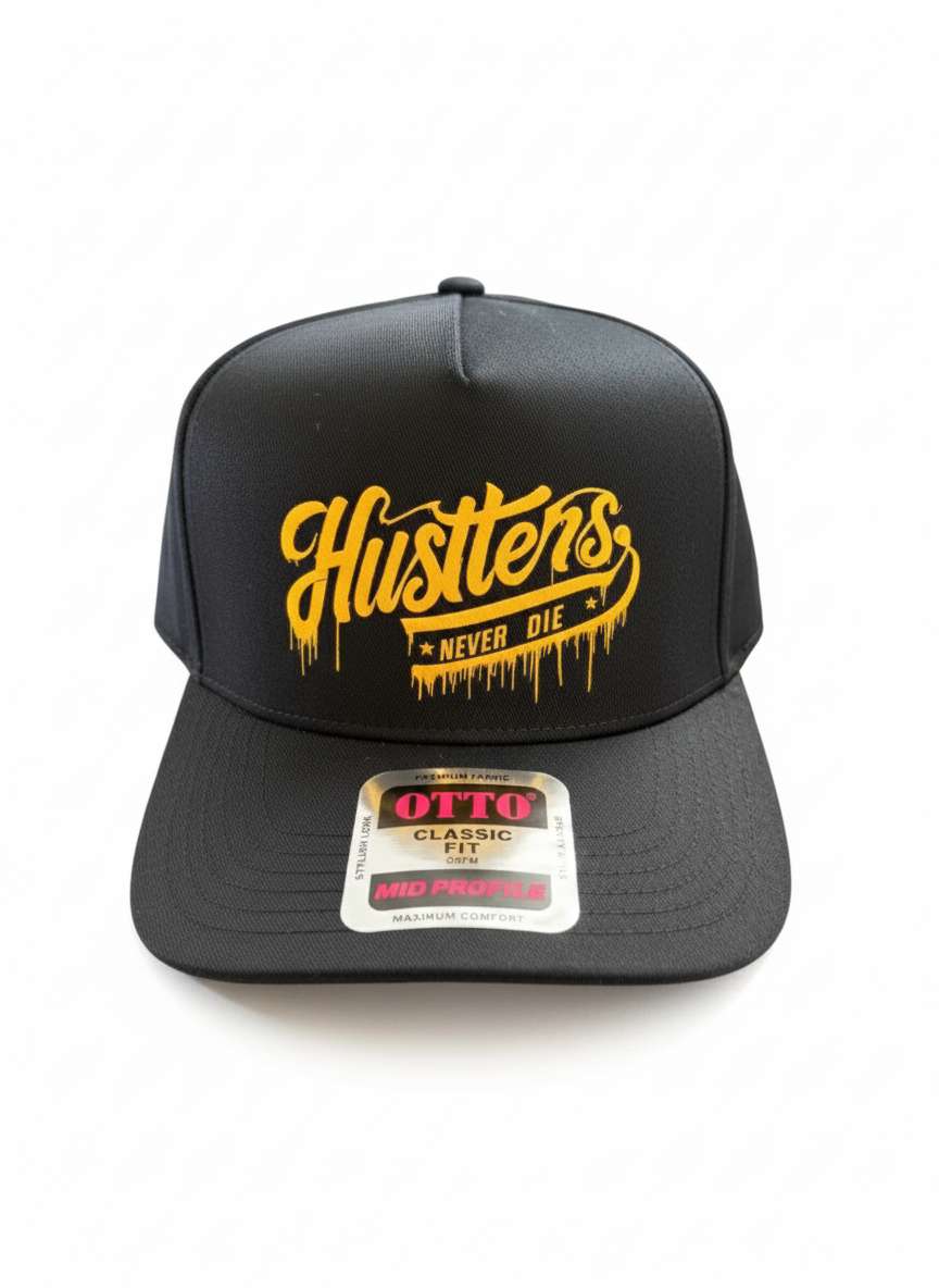 Hustlers Never Die Classic Logo Cap