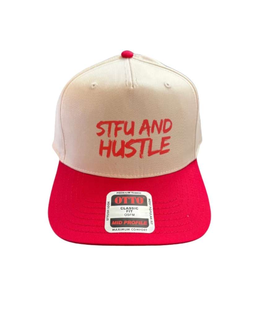 STFU and Hustle Cap - Image 2